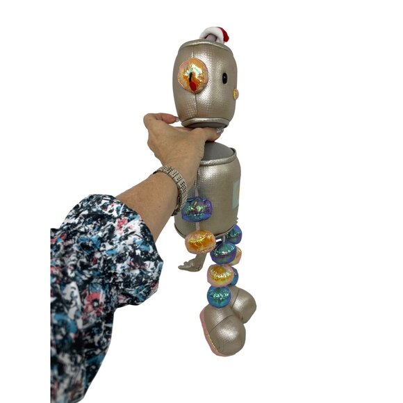 Vintage Bleap the Robot Christmas Holiday Plush Toy 22” Tall Russ Berrie - Picture 15 of 16